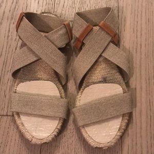 KORS Michael Kors Flat Espadrille w/elastic straps
